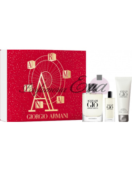 Giorgio Armani Acqua di Gio Pour Homme SET : Parfumovaná voda 125ml + Parfumovaná voda 15ml + Sprchový gél 75ml