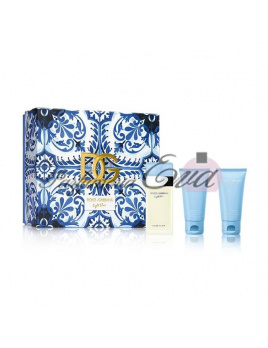 Dolce & Gabbana Light Blue SET: Toaletná voda 50ml + Telový krém 50ml + Sprchový gél 50ml