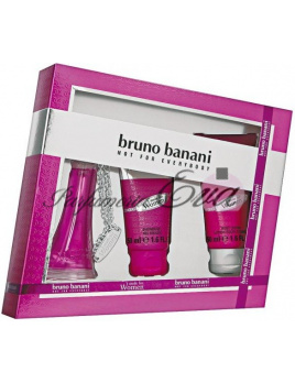 Bruno Banani Made for Woman, Toaletná voda 20ml + 50ml sprchový gel + 50ml telové mlieko