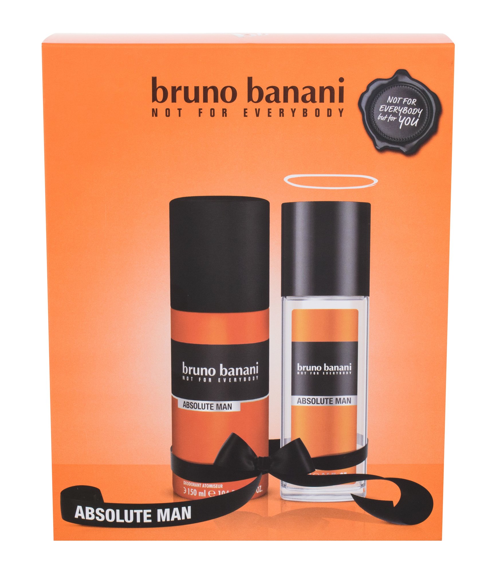 Bruno Banani Absolute Man, dezodorant v skle 75 ml + deospray150 ml